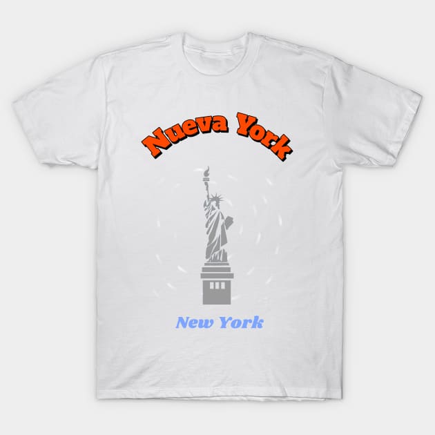 Nueva York, New York T-Shirt by Queen 1120